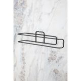 Sticker Yapışkanlı Siyah Kağıt Rulo Havluluk, Peçetelik, Yapışkanlı Tasarım, Banyo Askısı