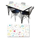 StickerArt Geometrik Şekiller Masa Kaplama Folyosu