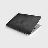 Stickerart Laptop Sticker Notebook Pc Kaplama Etiketi Dünya Haritası