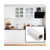 StickerArt Mat Beyaz Mobilya ve Dolap Kaplama Folyosu 100 CM 100 cm x 1 Metre