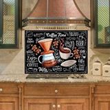 Stickerart Mutfak Duvar Tezgah Arası Ocak Arkası Sticker Kaplama Coffee