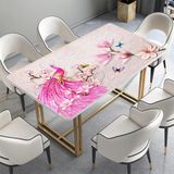 StickerArt Pembe Tavuskuşu Masa Kaplama Folyosu