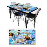 StickerArt Tatil Fotokolaj Masa Kaplama Folyosu