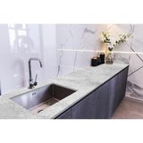 StickerArt Tezgah Üstü Fayans Kaplama Folyosu Mutfak Tezgahı Kaplama Natural Marble Grey 70 cm x 3 Metre