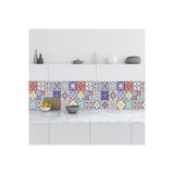 StickerArt Türk Fayans Desen 60x100 cm Mutfak Tezgah Arası Folyo