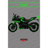 STİCKERCI BEY BAJAJ PULSAR F250 FULL BODY MOTOR ARMA STİCKER KAPLAMA SETİ (FOLYO KESİM)