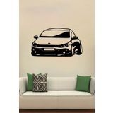 STİCKERCI BEY Scirocco Araba Sticker 60 Cm Yapıştırma Folyo Kesim (SUDAN VE NEMDEN ETKİLENMEZ)