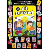 Stickerlı 3+4+5 Yaş Dil Gelişimi Pedagog Afife Çoruk