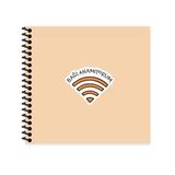 Stickerlı Not Defteri Spiralli Sert Kapak Hisli Şeyler 16X15cm 50 Yp Çizgili 500553-99 (6 Lı Paket)