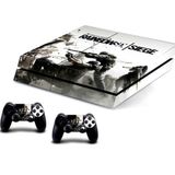 Stickermarket PS4 Rainbow Six Sticker Seti