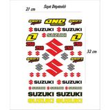 StickerMarket Suzuki Motosiklet Sticker Seti