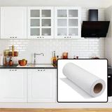 StickieArt StickerArt Mat Beyaz Mobilya ve Dolap Kaplama Folyosu 61 CM 61 cm x 2 Metre