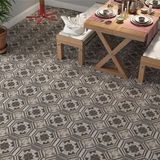 StickieArt StickerArt Yer Kaplama Zemin Kaplama Folyosu 65x130 cm Geometric Pattern Wooden