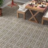 StickieArt StickerArt Yer Kaplama Zemin Kaplama Folyosu 65x130 cm Marble Floor Yuvarlak