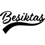 Stickrmarket | Beşiktaş | Araba Laptop Duvar Folyo Sticker 10 x 5 cm - Siyah