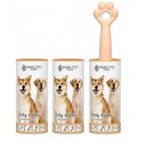 Sticky Roller Tüy Toplayıcı Rulo Seti – 1 Ana Sap + 2 Yedek Rulo, Güçlü Yapışkan Yüzey, Ev ve Araç Kullanımı İçin (Pembe)