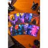 stickybloom Halloween Temalı Junk Journal Kağıtları 12 Parça A5 15cm x20cm Kağıt Seti Scrapbook/Journal/Cadılar Bayramı/Ajanda