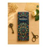 stickybloom Mandala Ayraç Boyama Kitabı 40 Sayfa 8x21 cm Journal/Boyama/Scrapbook