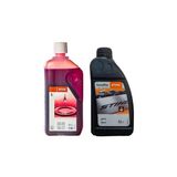 Stihl 2T ÖLÇEKSİZ MOTOR YAĞI 1 LT - ZİNCİR YAĞ 1 LT SET