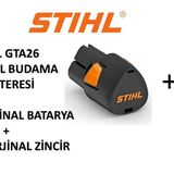 Stihl GTA26 Yedek Batarya ve Zincir Seti