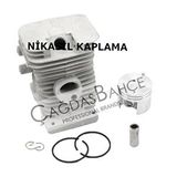 Stihl Ms180 Motorlu Testere Nikasil Silindir Piston Seti 38 Mm Gri