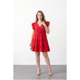 Stil Diva Astarlı Büyük Beden Mini Elbise