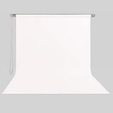 Stil Fon 195cm x 200cm Sonsuz Beyaz Fon Perdesi Seti
