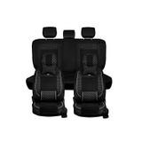 Stil Ford Connect 2002-2013 Uyumlu Siyah-Beyaz Renk Elite Oto Koltuk Kılıfı Ön Arka Set