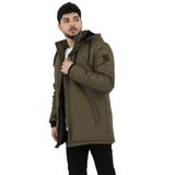 Stil Kombin İçi Kürk Astarlı Su Geçirmez Mont&Kaban&Parka HAKİ M
