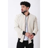 Stil Kombin Kolej Yaka Bel Lastikli Nova Deri Mont Pldp 3001_50449 - Krem - XL
