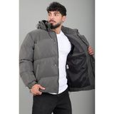 Stil Kombin Oversize Nova Karbon Şişme Mont Kaban Pldp 3029_50512 - Antrasit - 2XL