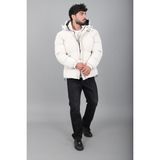 Stil Kombin Oversize Nova Karbon Şişme Mont Kaban Pldp 3029_50512 - Krem - 2XL