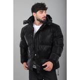 Stil Kombin Oversize Nova Karbon Şişme Mont Kaban Pldp 3029_50512 - Siyah - XL