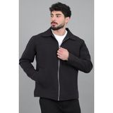 Stil Kombin Yakalı Fermuarlı Mevsimlik Mont Pldp 3033_60390 - Siyah