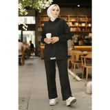 Stil Kuşağı İki İplik Tesettür Takım