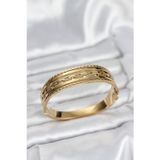 Stil Love 316L Çelik Gold Renk Vintage Model Kadın Kelepçe Bileklik