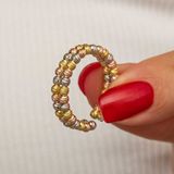 Stil Love Gümüş İki Sıralı Dorika Kadın Yüzük SL8930