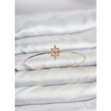 Stil Love Kutup Yıldızı Model Gold Renk Bileklik