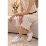 Stilbagshoes Lastik Bağcık Detaylı Comfort Kadın Spor Ayakkabı 2026SBSY0004 Beyaz