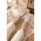 Stilbagshoes Wendi Ithal Toka Detaylı Kadın Günlük Ayakkabı Bej