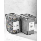 Stile Cucina Etiketli 2li Strip Mega Boy Toz Ve Tablet Deterjan Saklama Kutusu 2x(3,5 Litre)