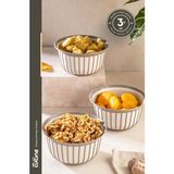 Stile Cucina Linea 3lü Pratik Çerezlik Bej 1 Litre
