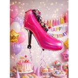 Stiletto Topuklu Ayakkabı Folyo Balon – Bekarlığa Veda & Doğum Günü 84 cm