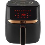 Stilevs AF-600 Airtron 2.5 lt Terazili Siyah Sıcak Hava Fritozü