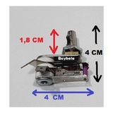 Stilevs Çay Makinesi Termostat , Somunlu Çaycı Semaver Termostatı 10 Amper Mil Uzunluğu 1,8 cm - Yedek Parça