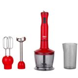 STİLEVS KENDO PLUS EL BLENDER SETİ KIRMIZI