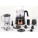 Stilevs SGH20040 Maxi Chef Pro Çok Fonksiyonlu Mutfak Robotu – Hamur Yoğurma, Doğrama ve Dilimleme Özellikli - Siyah