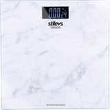 Stilevs Tartar 965 Beyaz Cam Banyo Baskülü