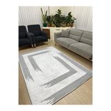 STILHOME Lastikli Mikro Polar Halı Örtüsü - Yıkanabilir - Kalın Kumaş - 4m²=160x230 cm, 6m²=200x300 cm