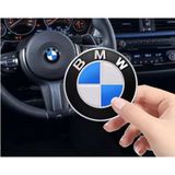 Stilix Garage BMW Mavi Logo damla sticker Araba Direksiyon Amblem DAMLA sticker 4,5 CM 45 mm 1 adet